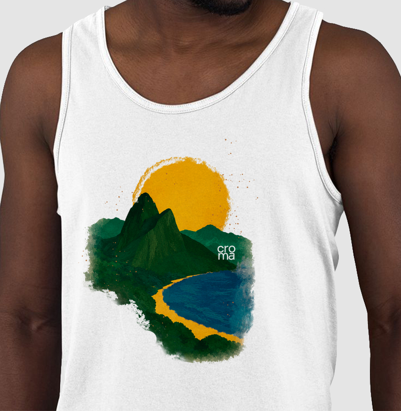 Camiseta Regata Praia Brasil