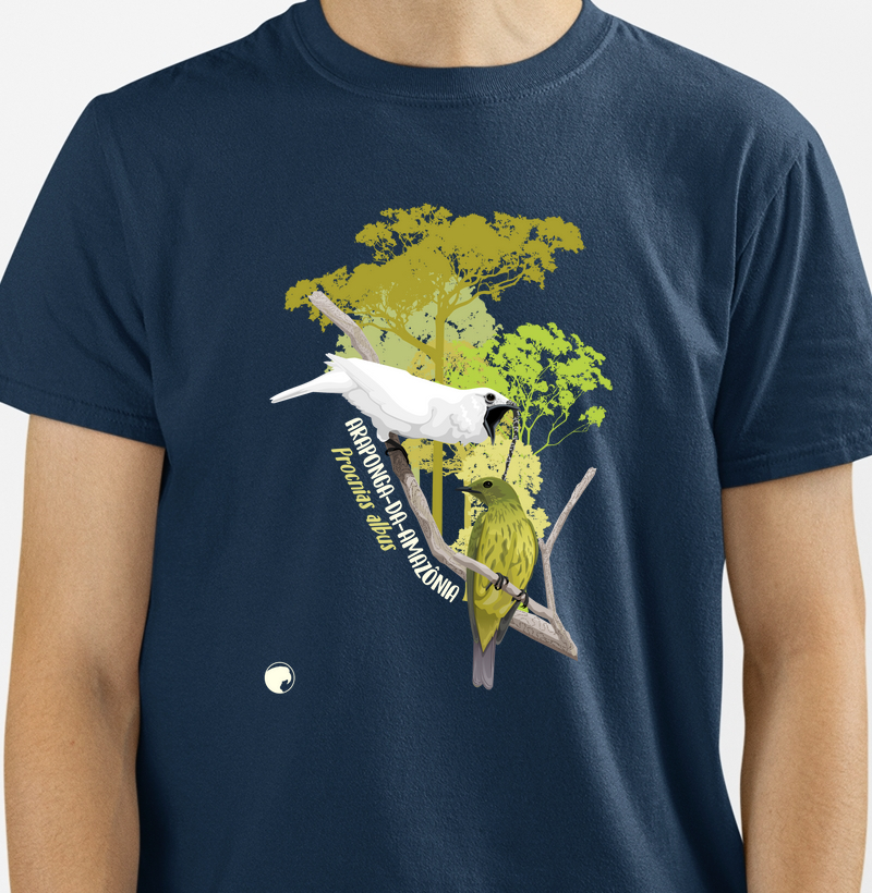 Camiseta Araponga-da-amazonia