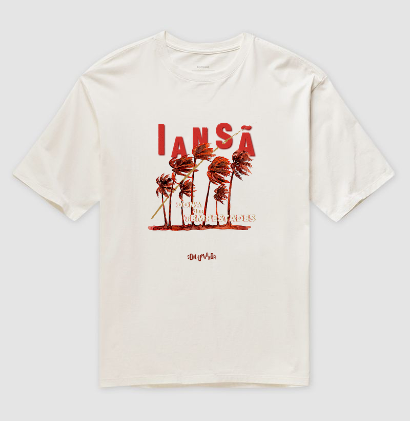 camiseta IANSÃ dona das tempestades