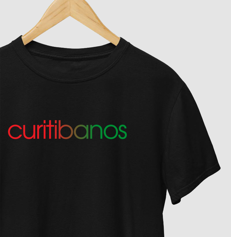 Camiseta Curitibanos Cores da Bandeira