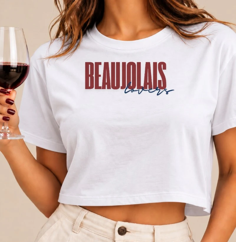 Camiseta Beaujolais Lovers - Cropped