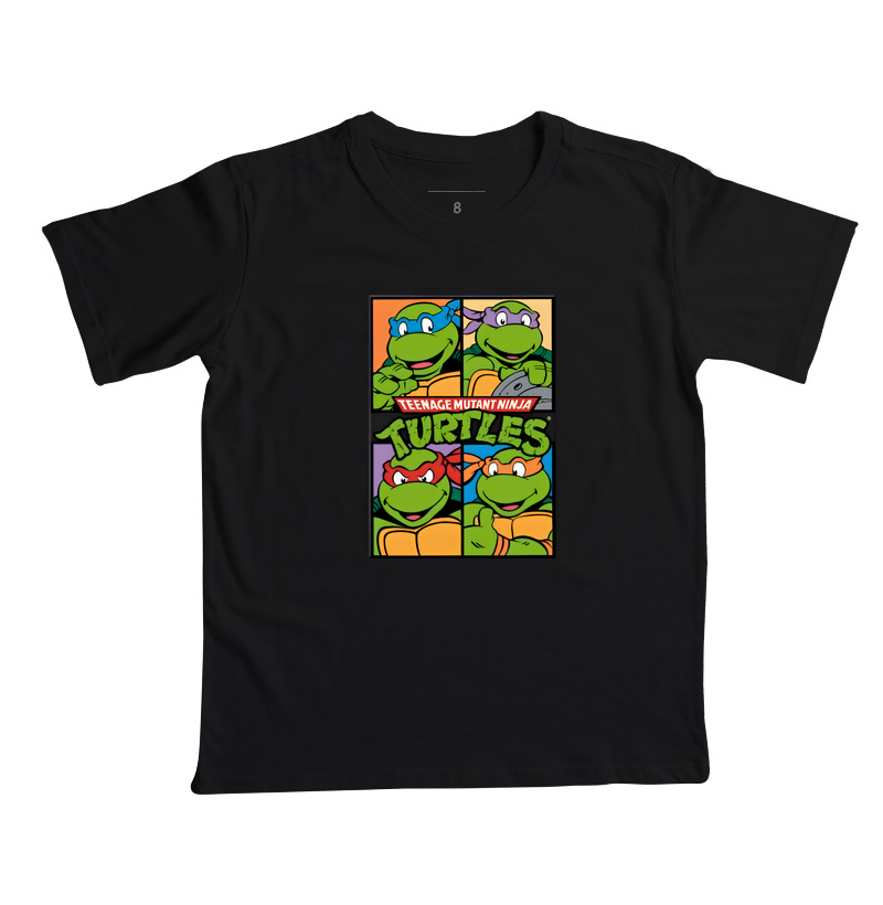 Camiseta Tartarugas Ninja