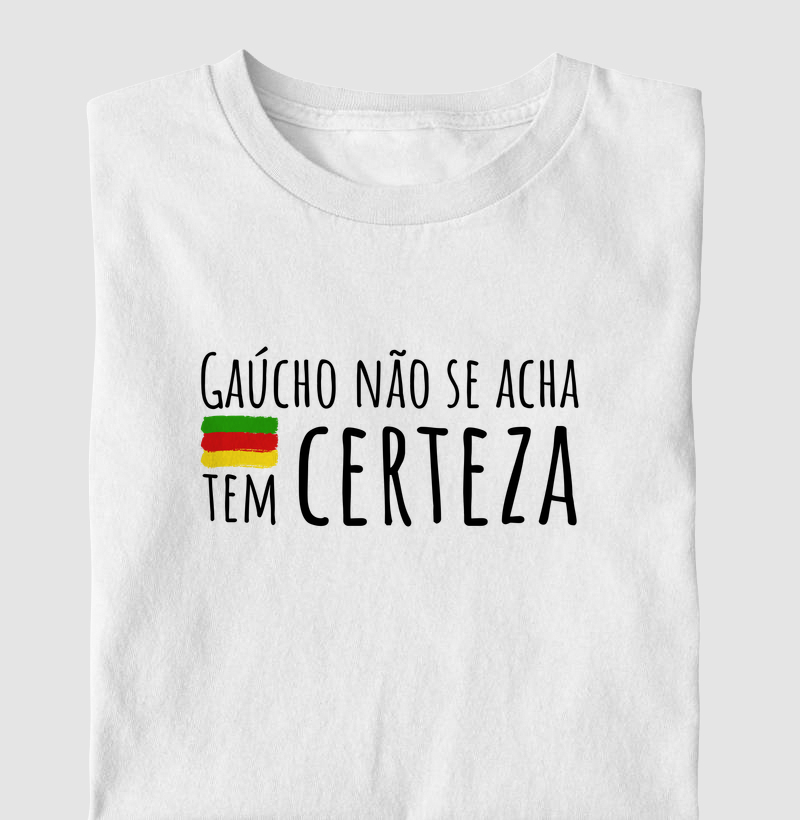Camiseta Gaúcho não se acha