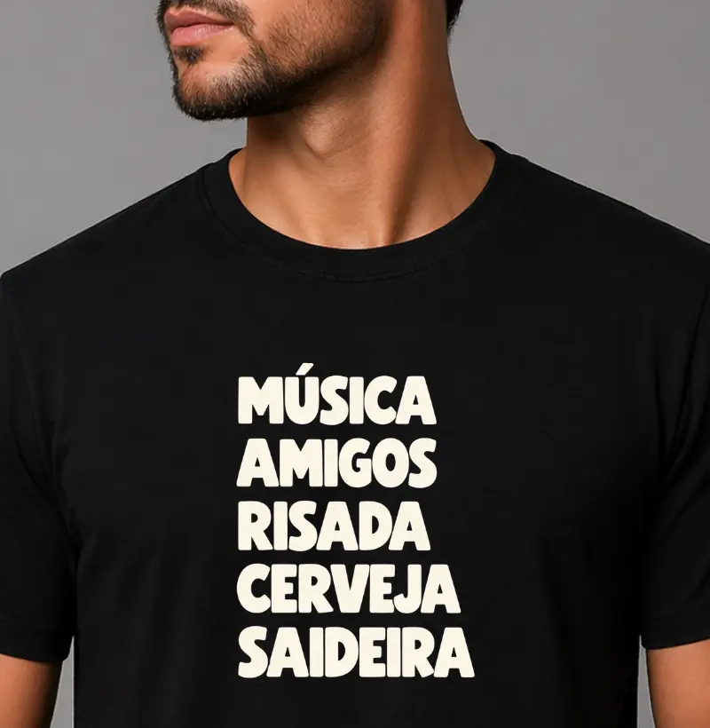Música, Amigos e Saideira