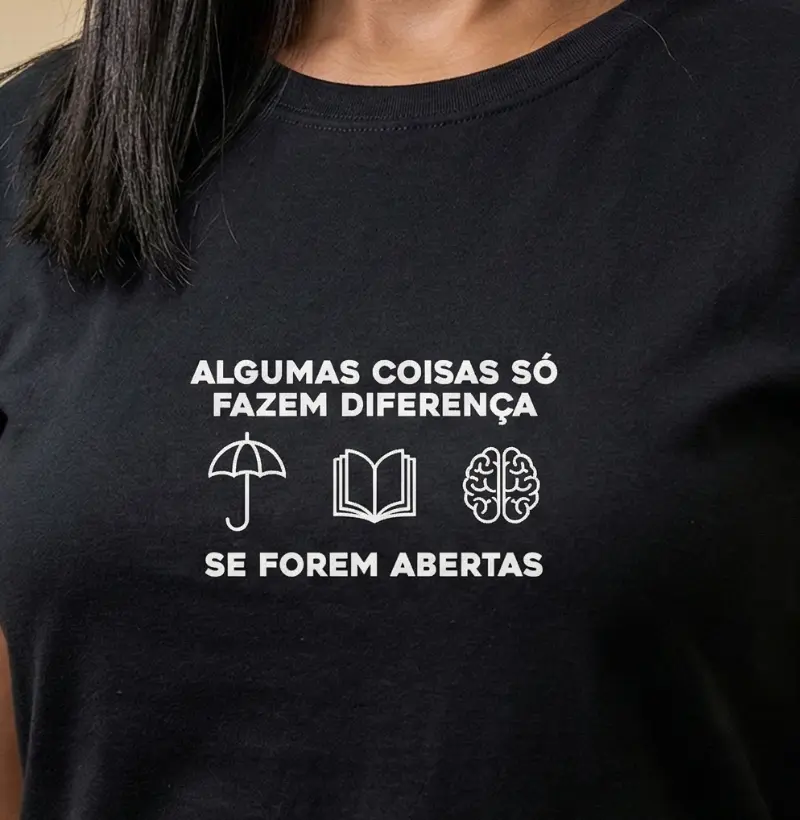 Algumas coisas só fazem diferença se forem abertas!