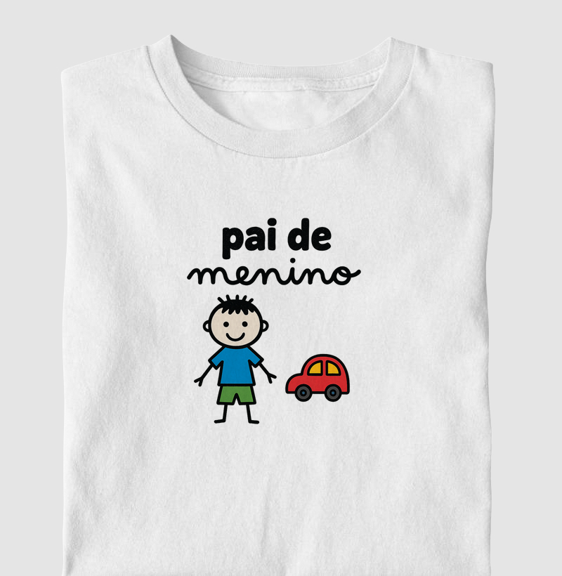 Pai de Desenhista - Menino