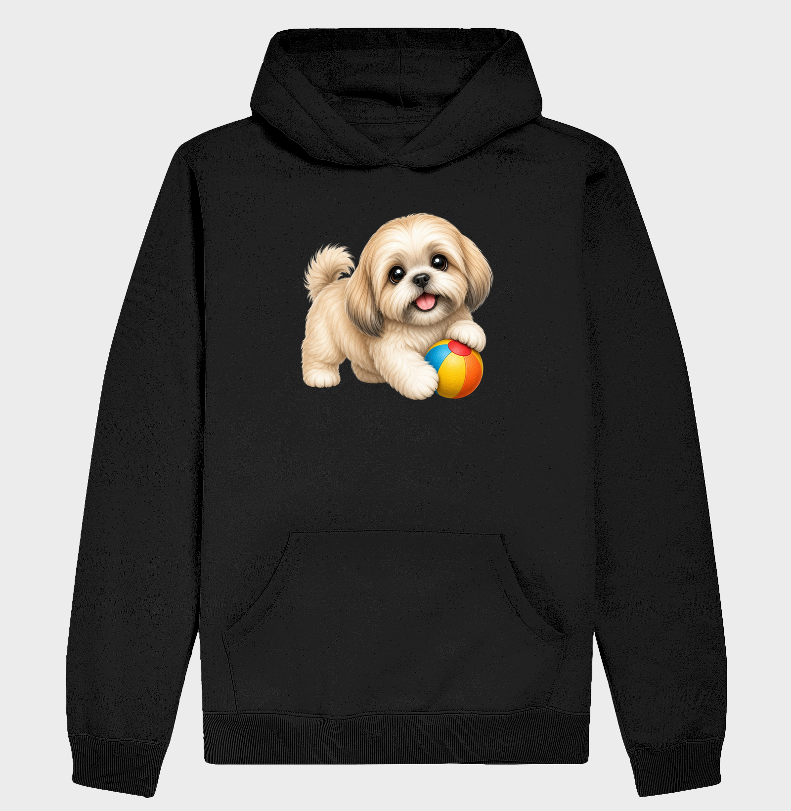 Lhasa Apso - Desenho Animado - Hoodie Moletom