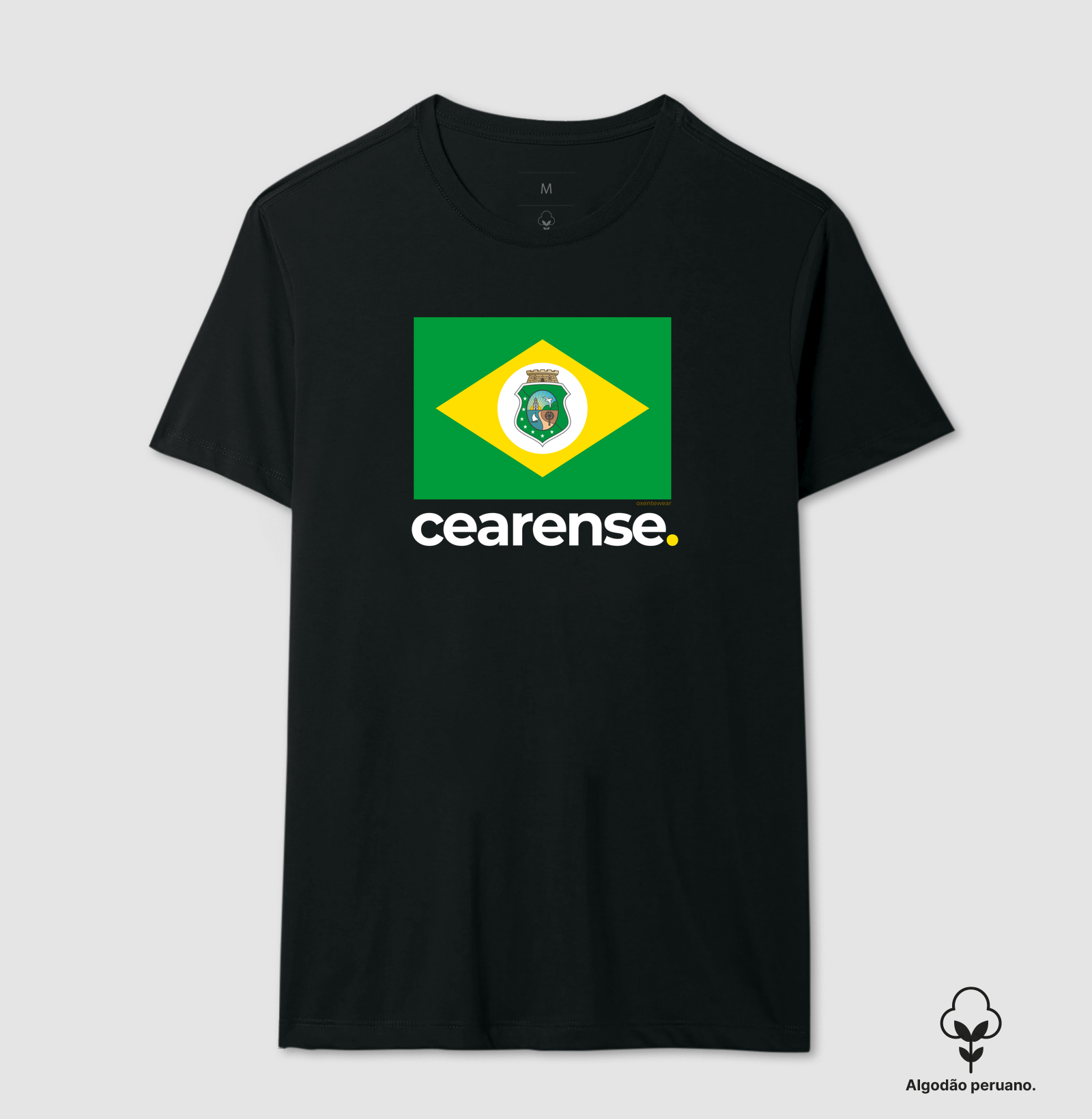 Camiseta CEARENSE.  - Camiseta Algodão Peruano