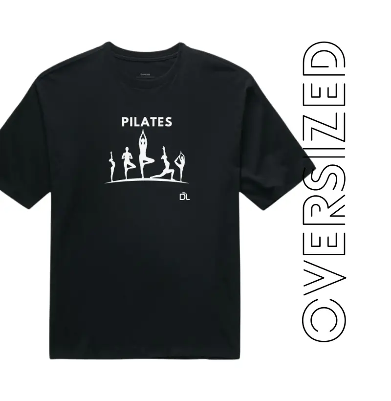 Pilates é vida - Camiseta Oversized