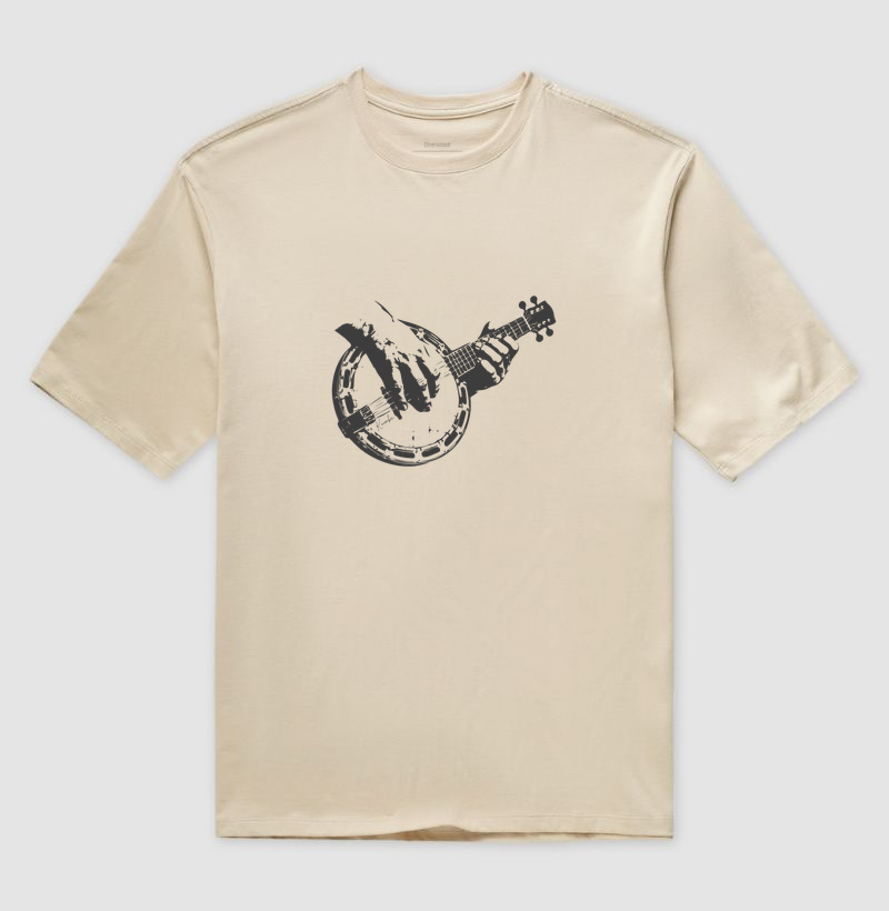 Banjo raiz - Camiseta Oversized