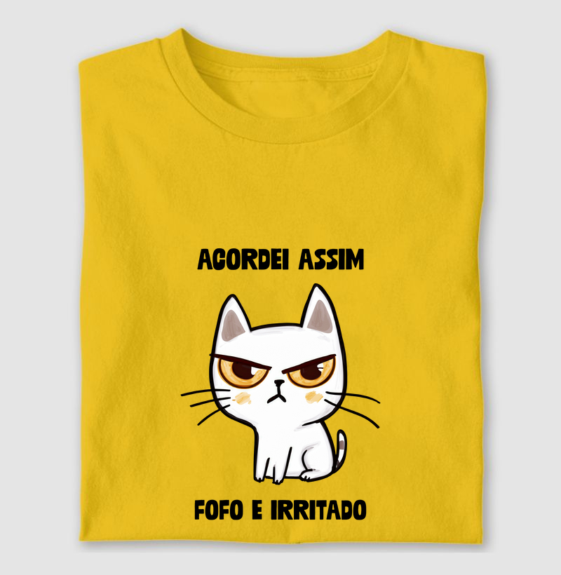 Acordei assim: fofo e irritado