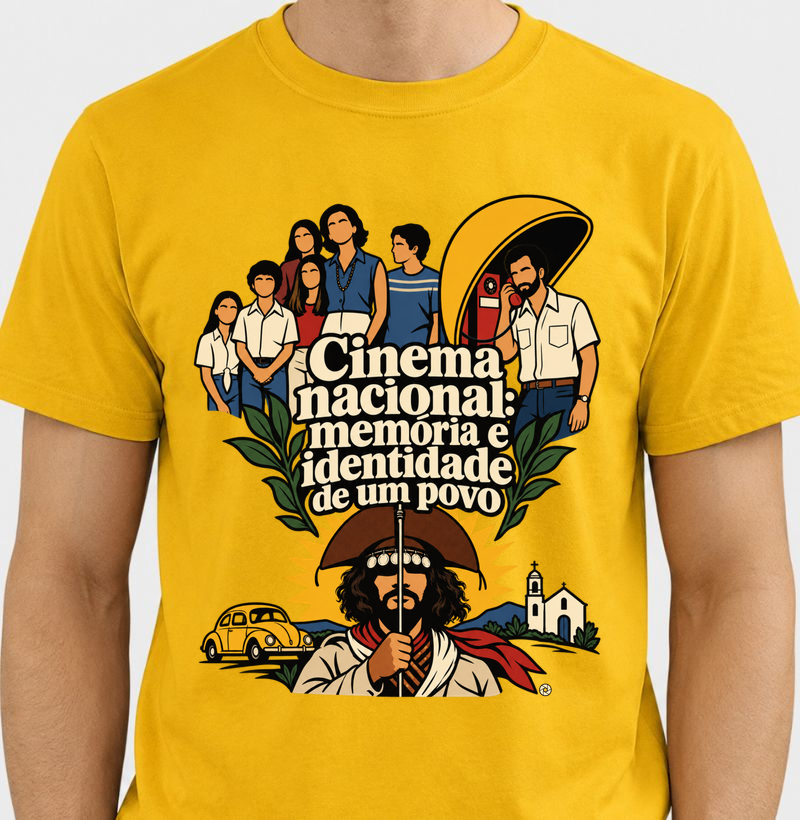 Camiseta Cinema Nacional – Memória e Identidade de um Povo