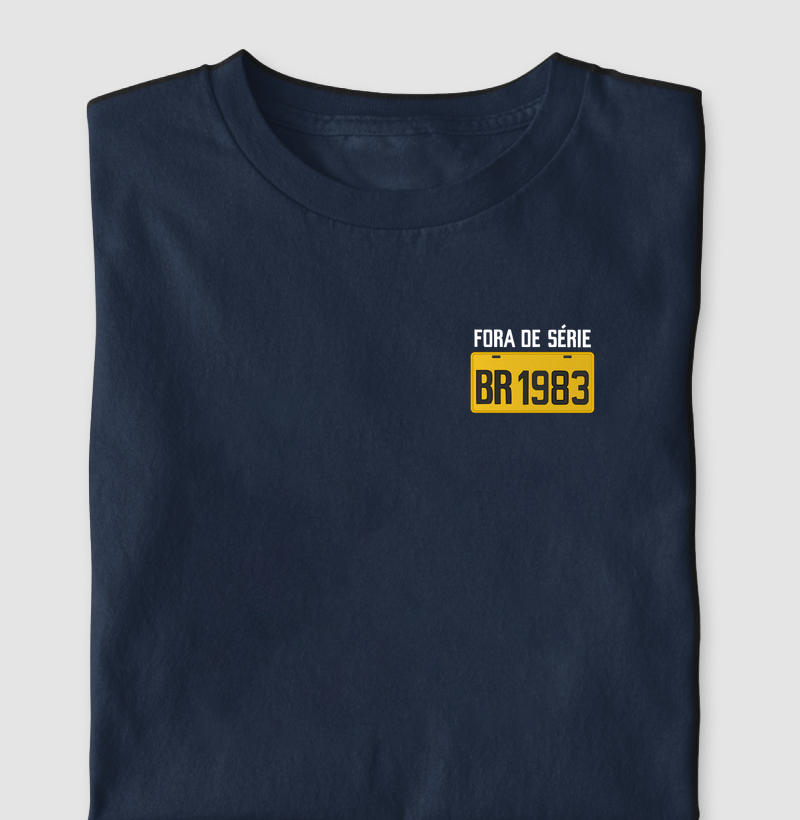 Placa Amarela 1983 - Fora de Série