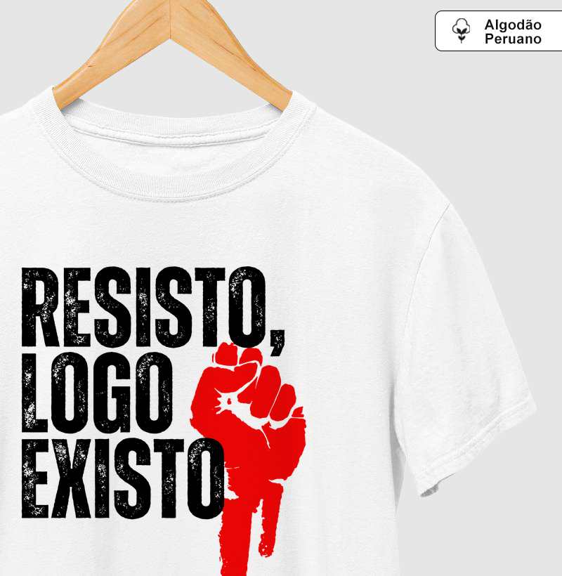 Resisto, logo existo