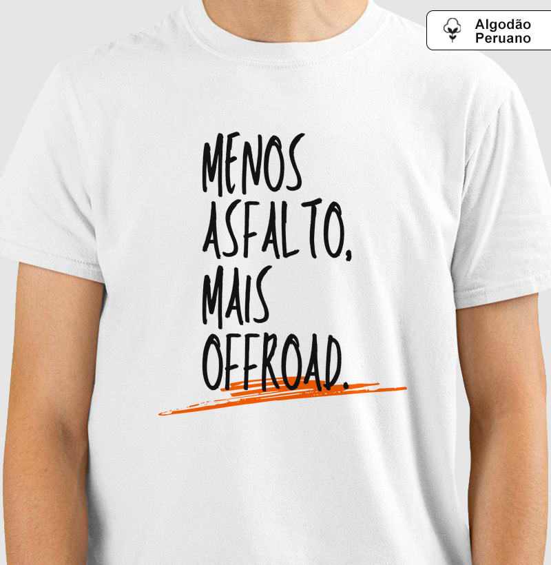Menos asfalto, mais offroad