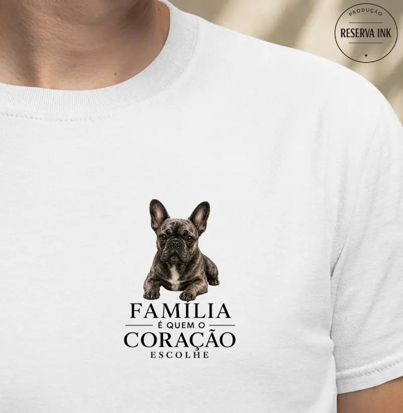 Bulldog (Buldogue) Francês Rajado Cinza - Família