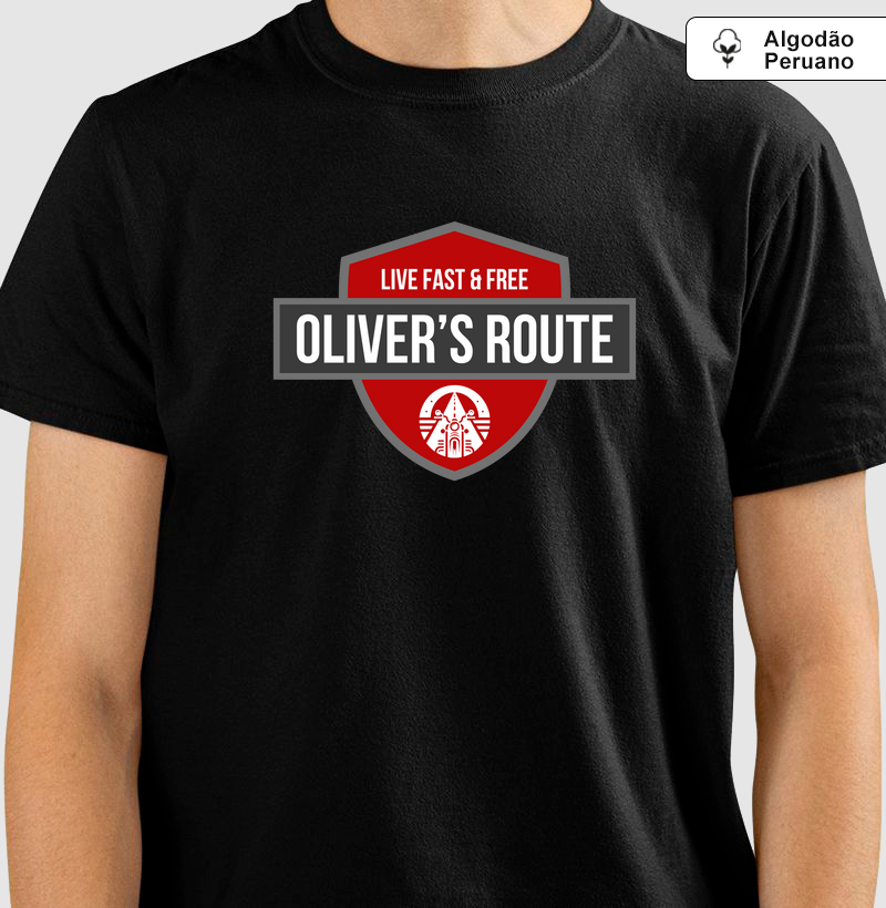 Oliver's Route Brasão Edição Especial em Algodão Peruano