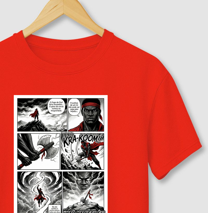 Camiseta Manga Xangô