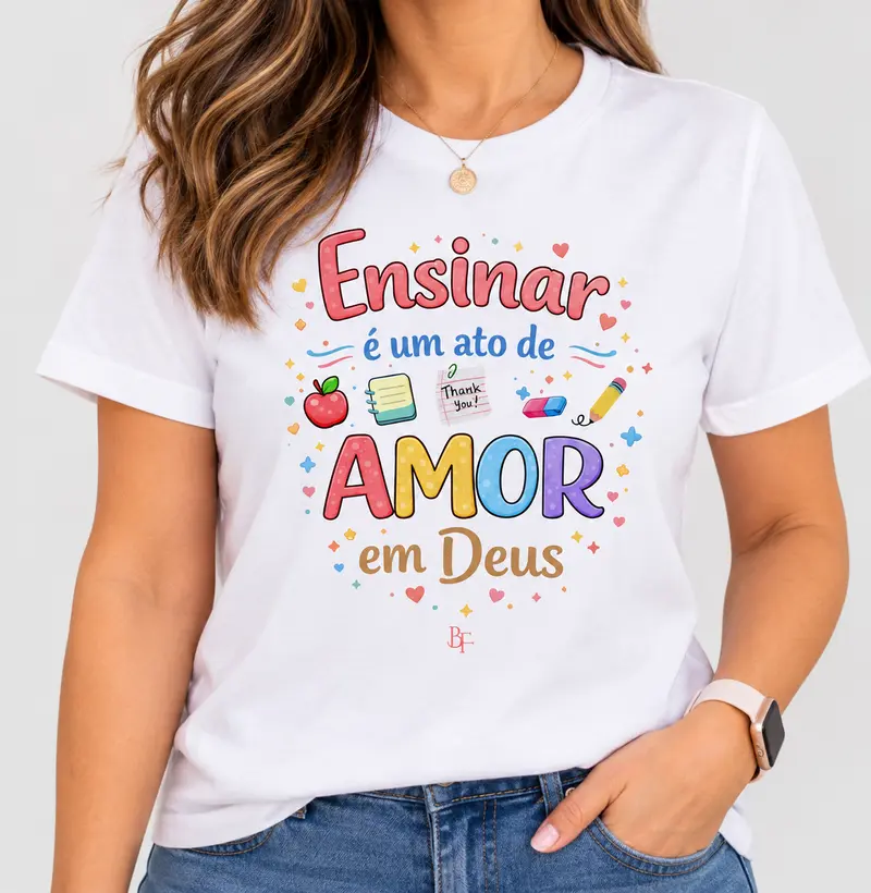 Ensinar é um ato de amor em Deus