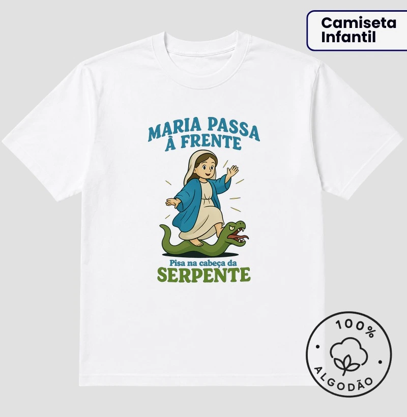 Pisa na cabeça da serpente