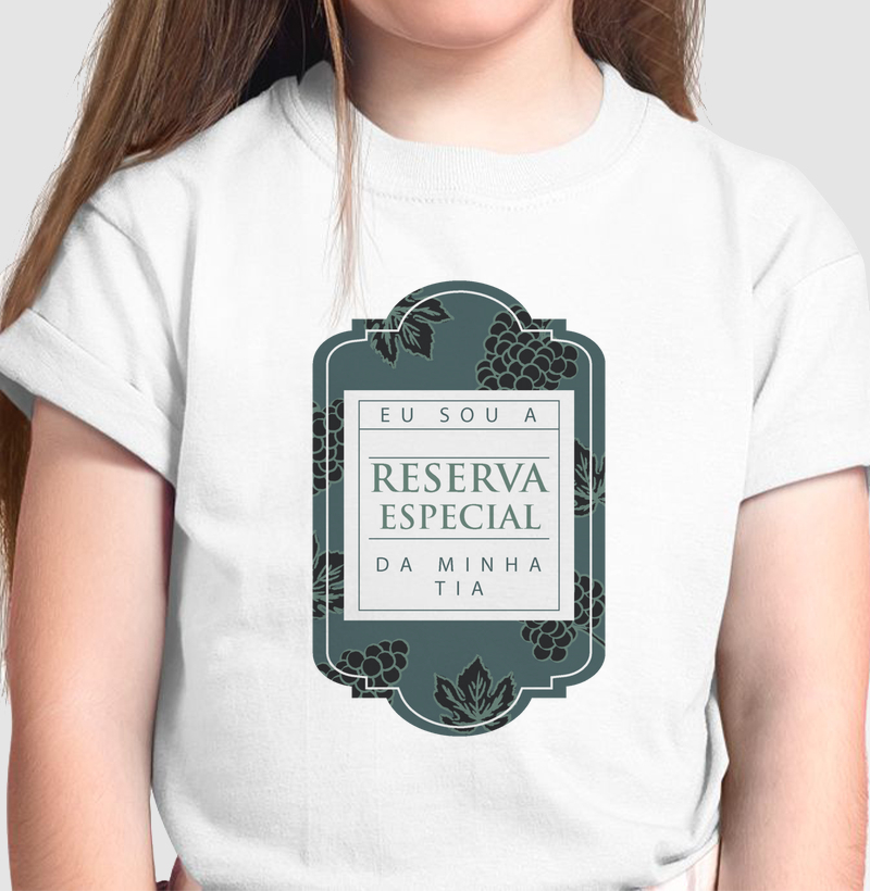 Eu sou Reserva Especial da minha Tia