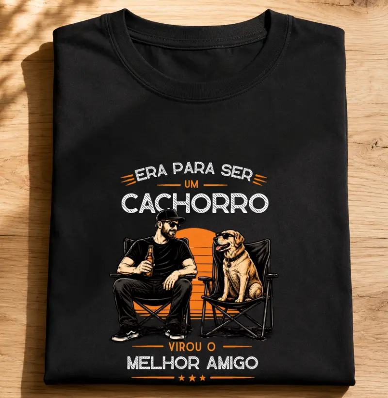 Era para ser um cachorro, virou o melhor amigo
