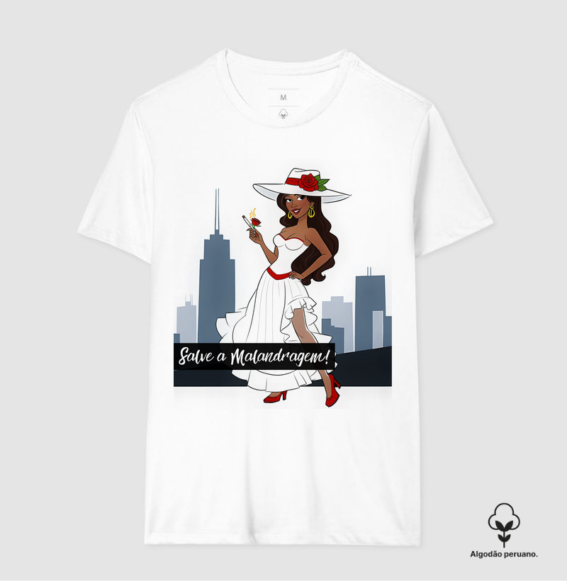 Camiseta - Malandra - Imagem 3