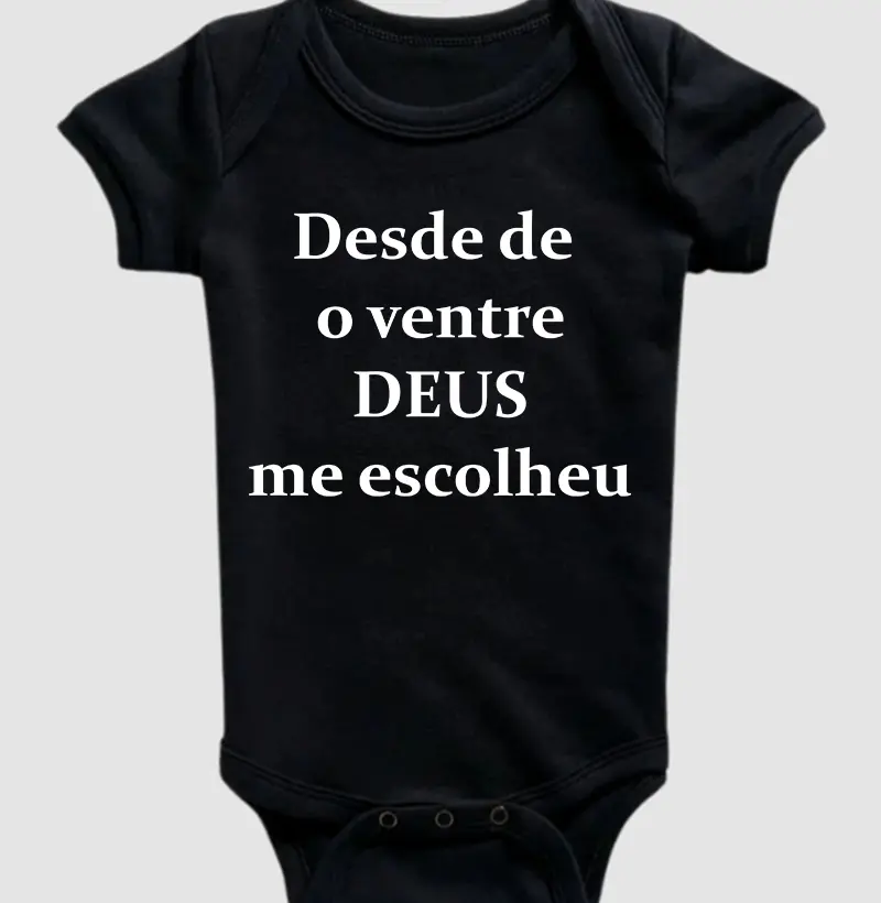 Desde o ventre DEUS me escolheu