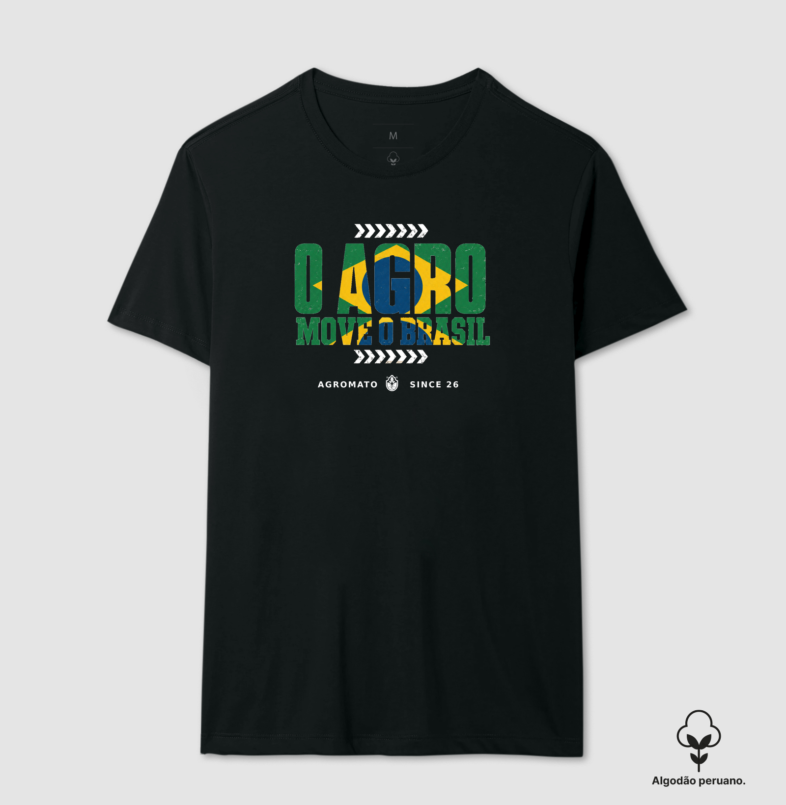 Camiseta O Agro Move o Brasil
