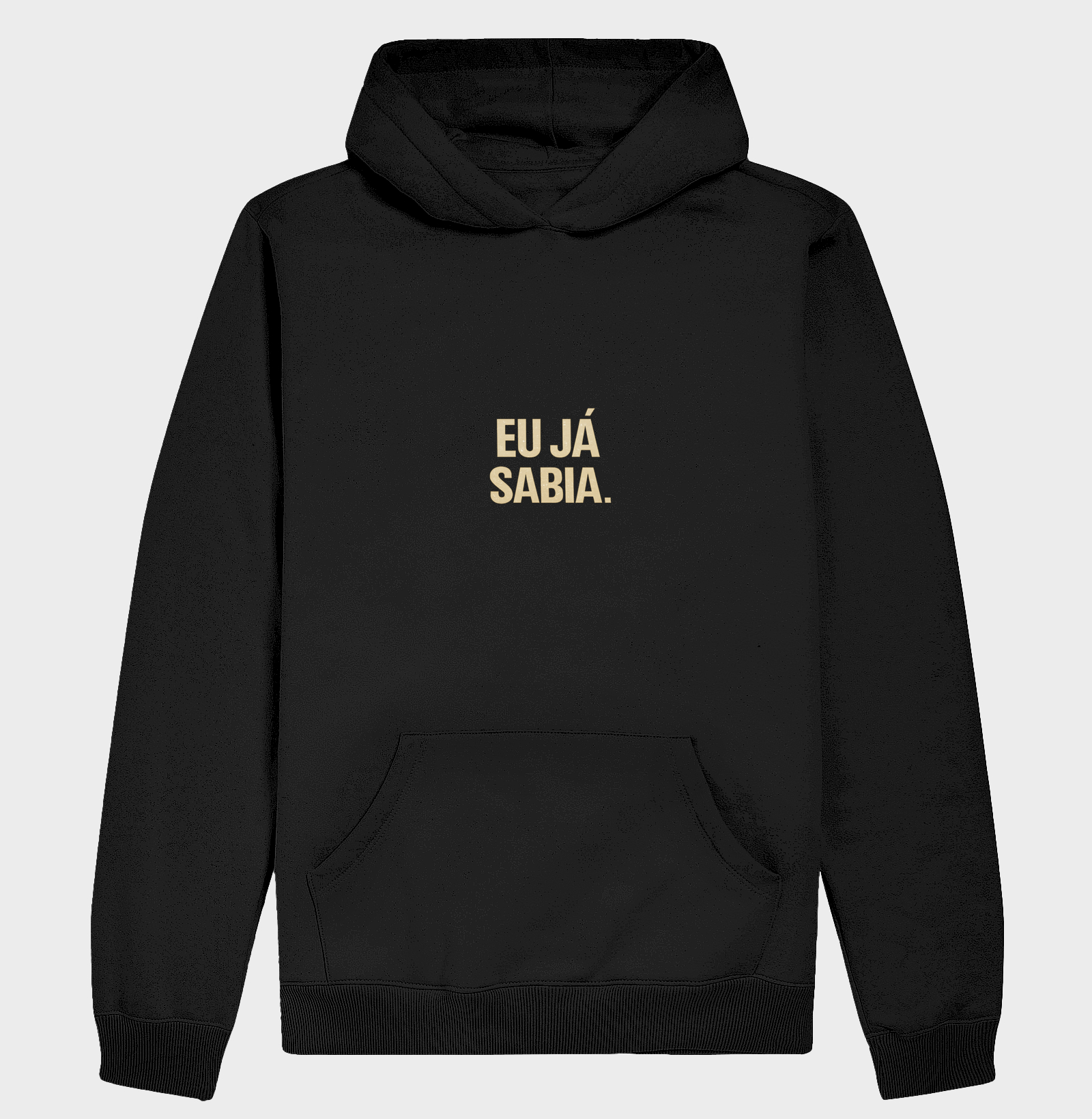 Eu já sabia.