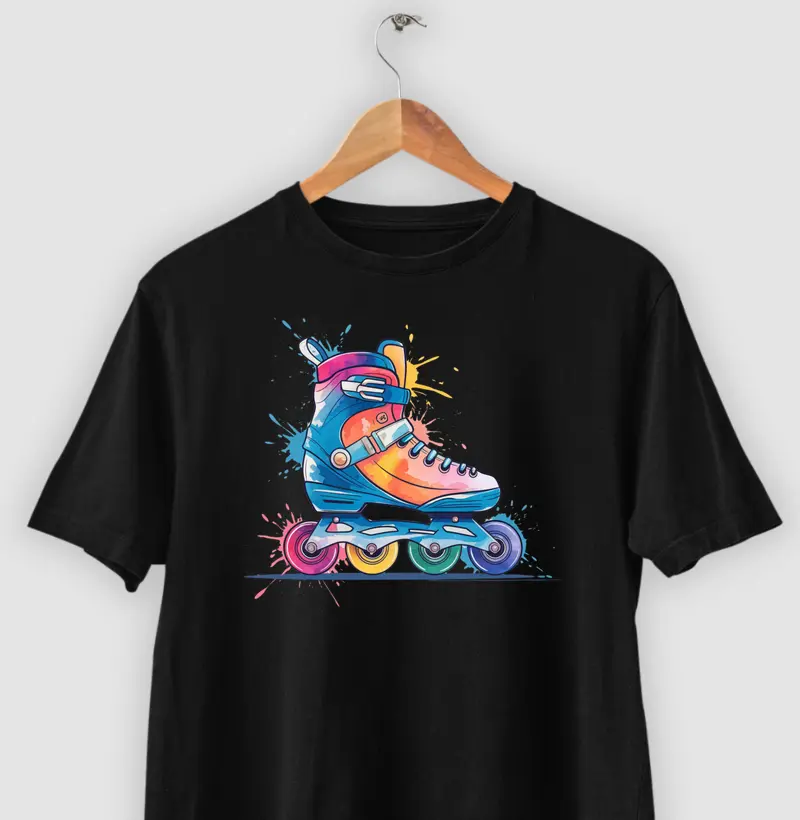 Patins em Aquarela - Inline