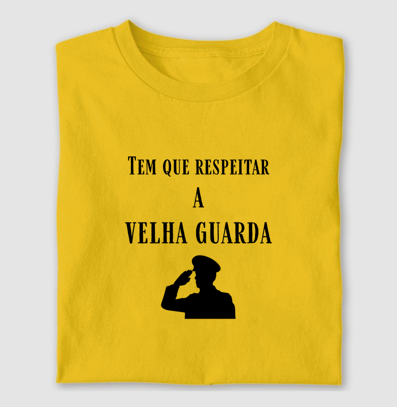 Tem que respeitar a velha guarda!
