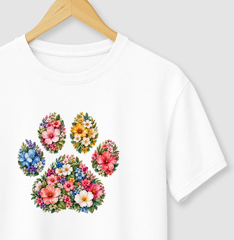 Pata e Flores - Camiseta