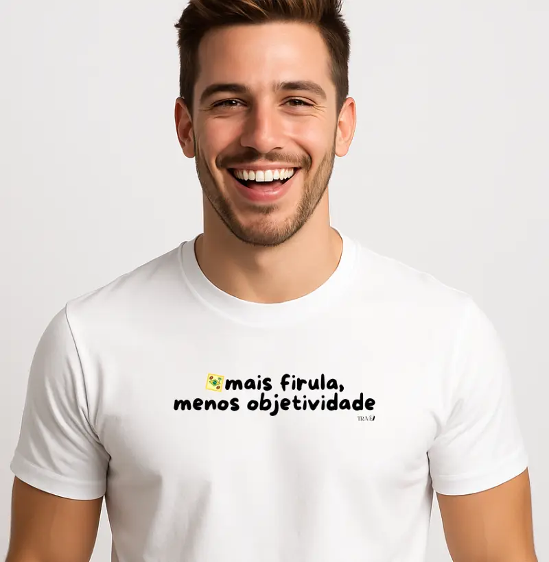 Mais firula, menos objetividade