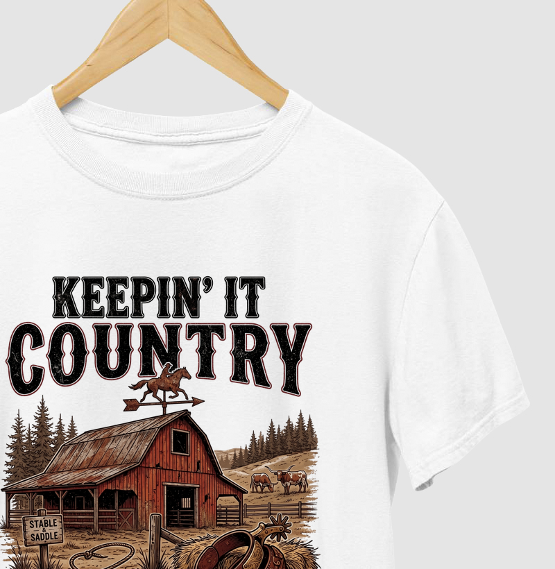 Camiseta Keepin’ It Country