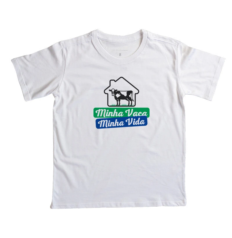 Minha vaca, minha vida - Camiseta Infantil
