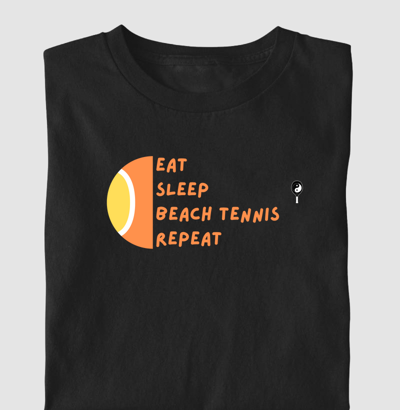 Eat Sleep Beach Tennis Repeat