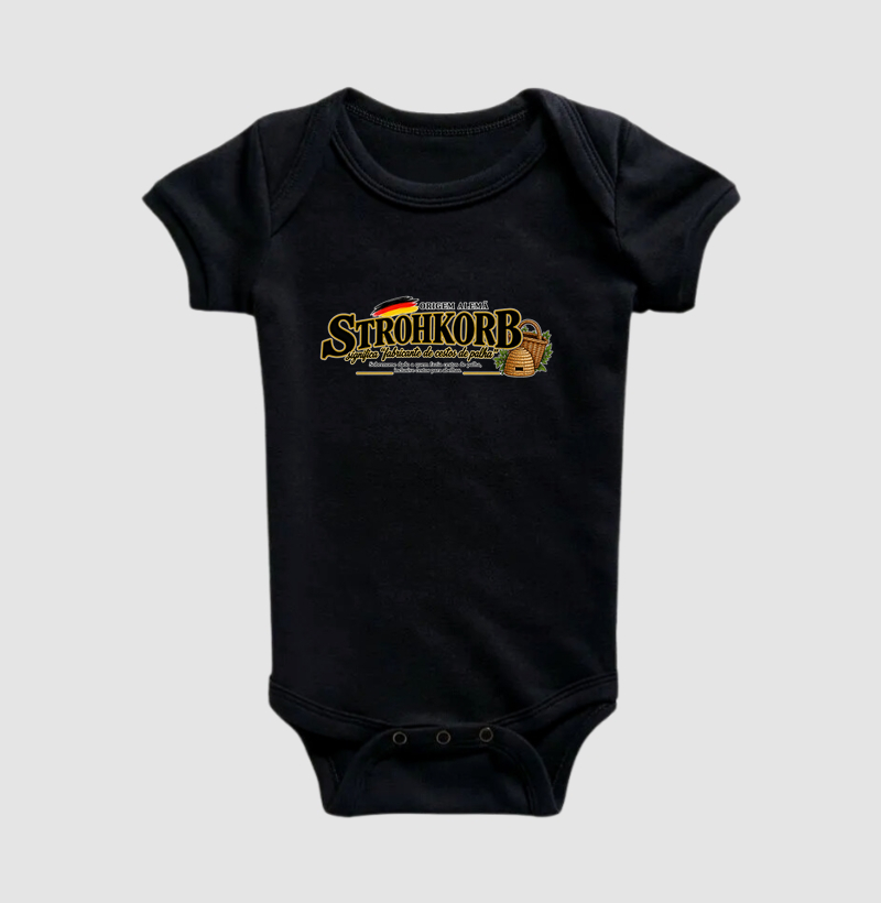 Strohkorb  - Body Infantil