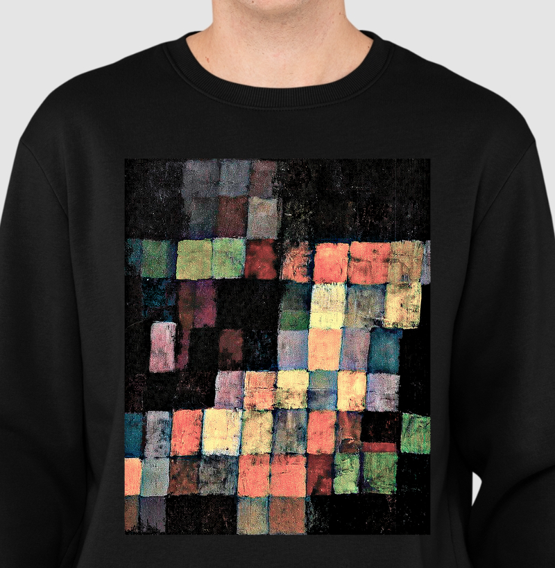 Paul Klee Sueter Slim Moletom 