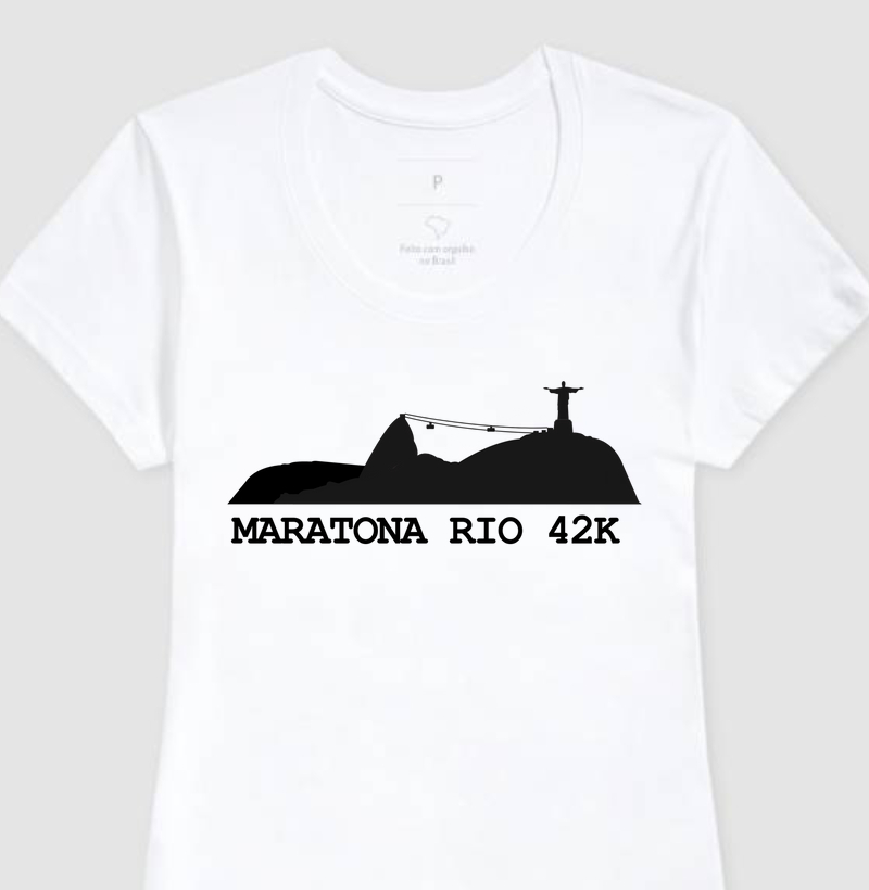 Camiseta Maratona Rio 42K Girl
