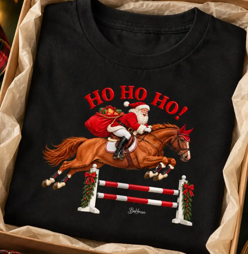 Papai Noel Equestre   - Camiseta