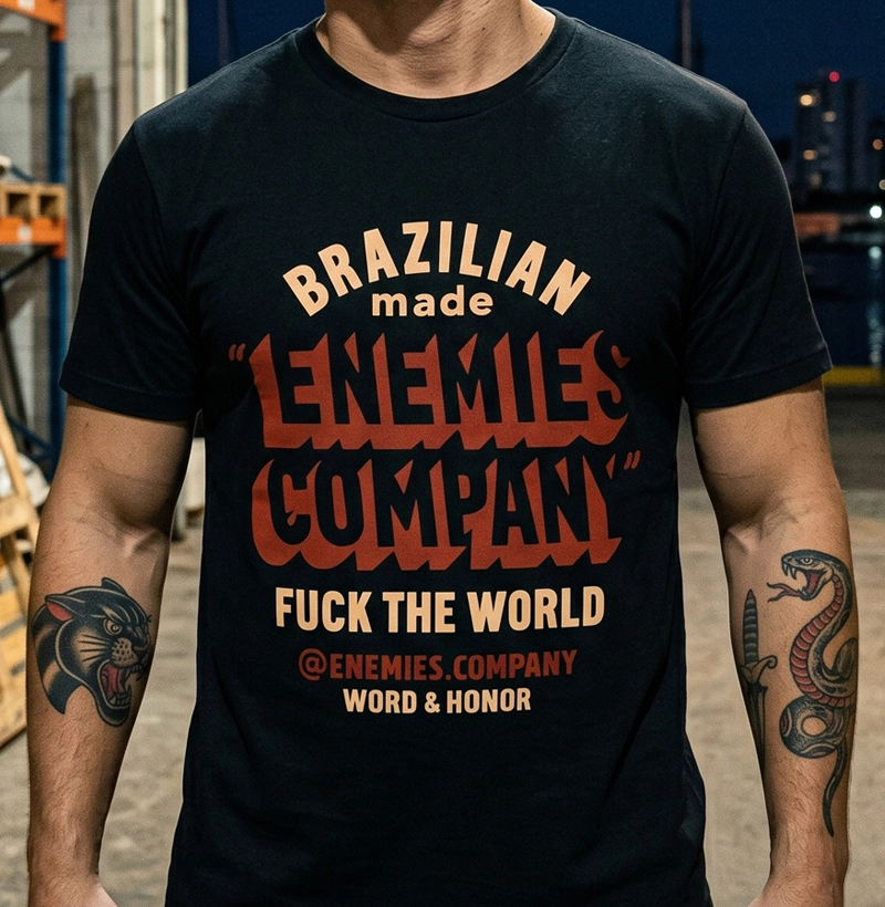 Brazilian Made. Zero Desculpa.