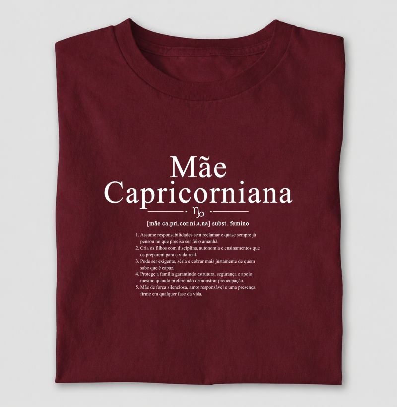 Mãe capricorniana ♑