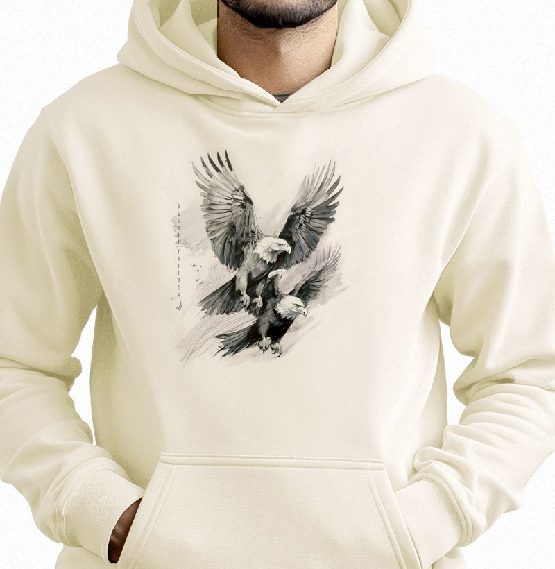 Dupla Liberdade - Águias - Moletom Hoodie
