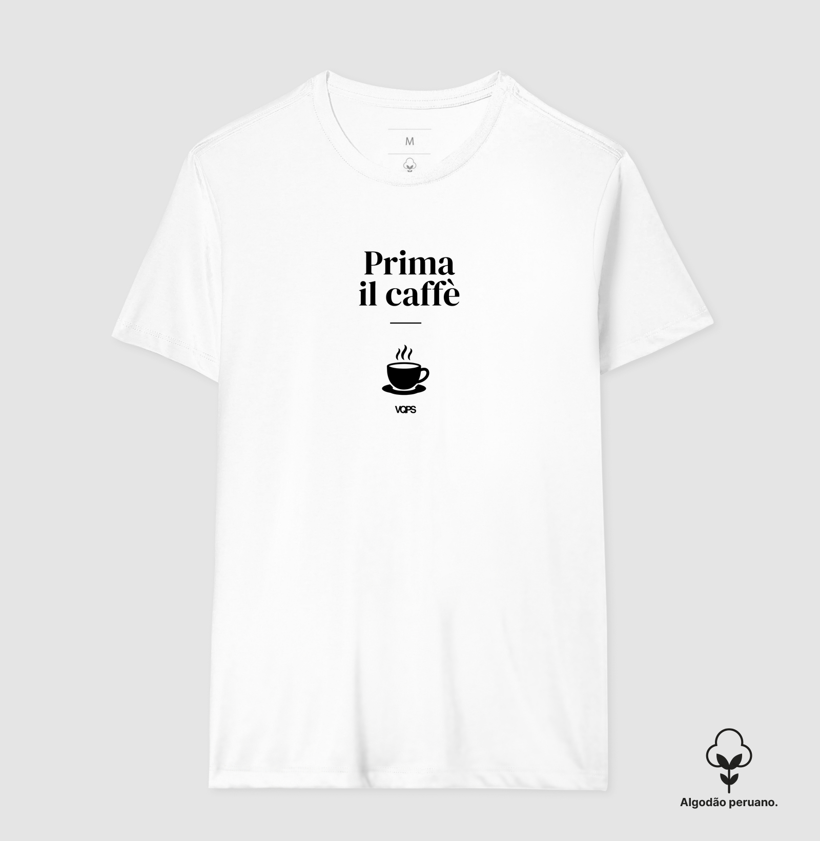 "Primeiro o café"