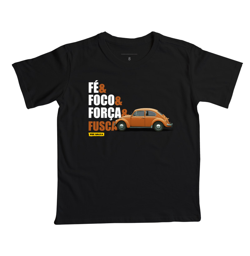 Fé Foco Força Fusca Laranja