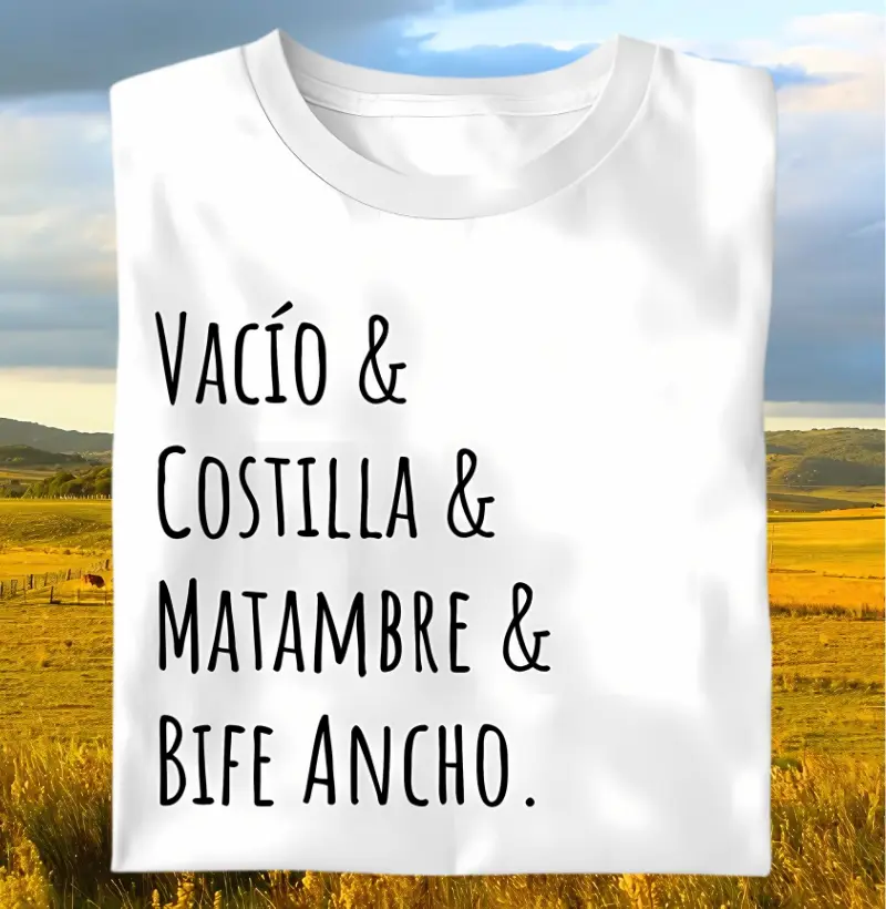 Camiseta Parrilla