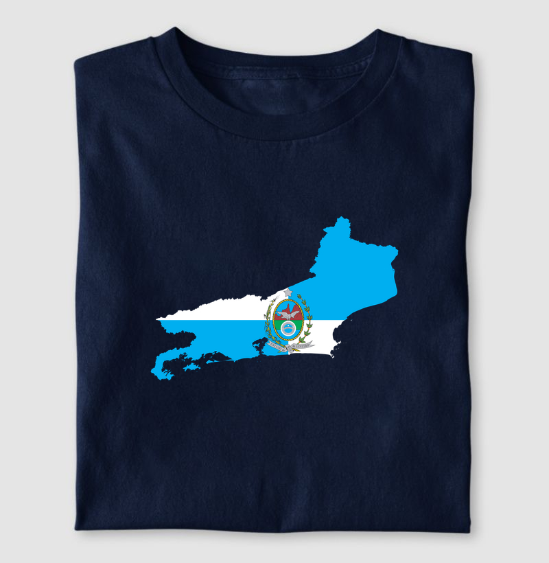 Rio de Janeiro | Bandeira no Mapa