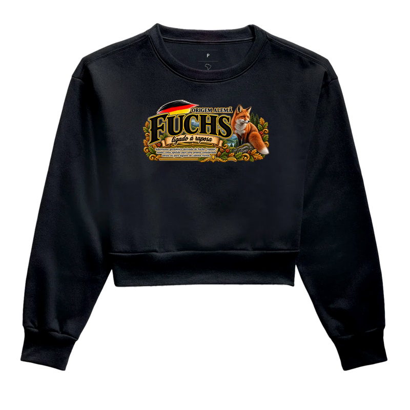 Fuchs  - Cropped Moletom