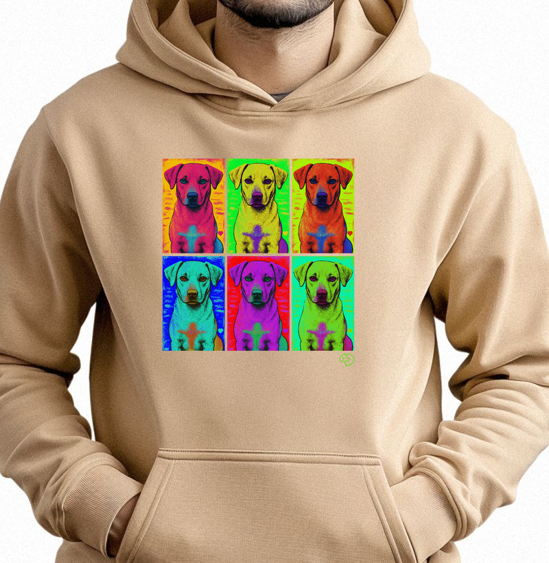 Doguinho no Estilo Andy Warhol